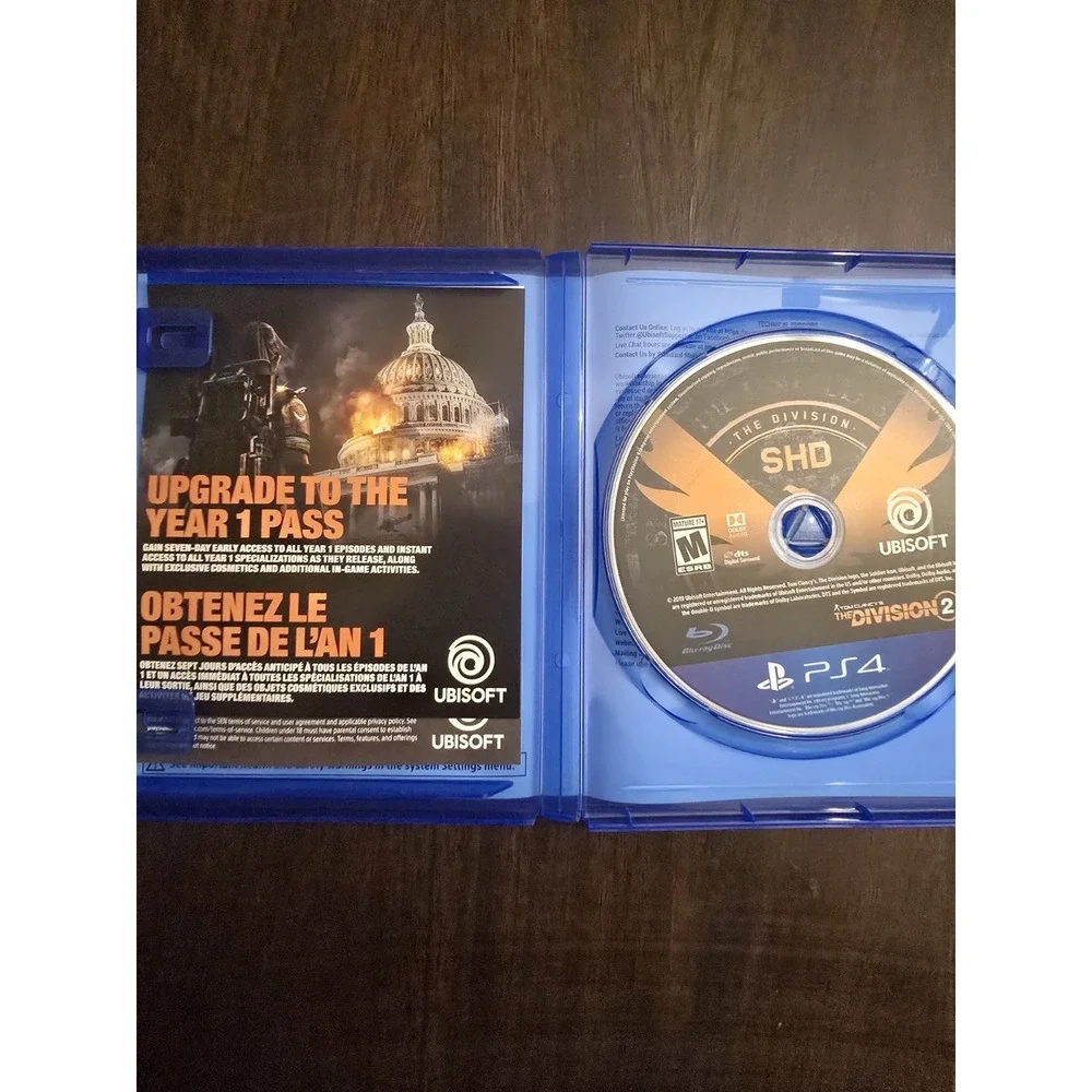 Ubisoft Tom Clancy's The Division 2 Sony Playstation 4 PS4